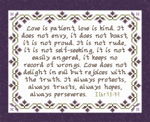 Love Always I Corinthians 13:4-7